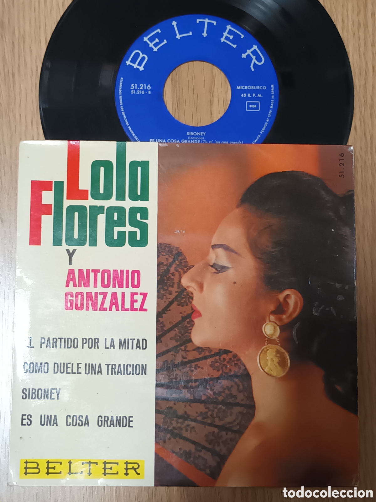 Discos de vinilo: Lola flores y Antonio gonzalez - Foto 1