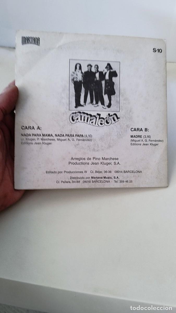 Discos de vinilo: Camaleon &ndash; Arriba El Moral. Single 7&rdquo;. - Foto 2