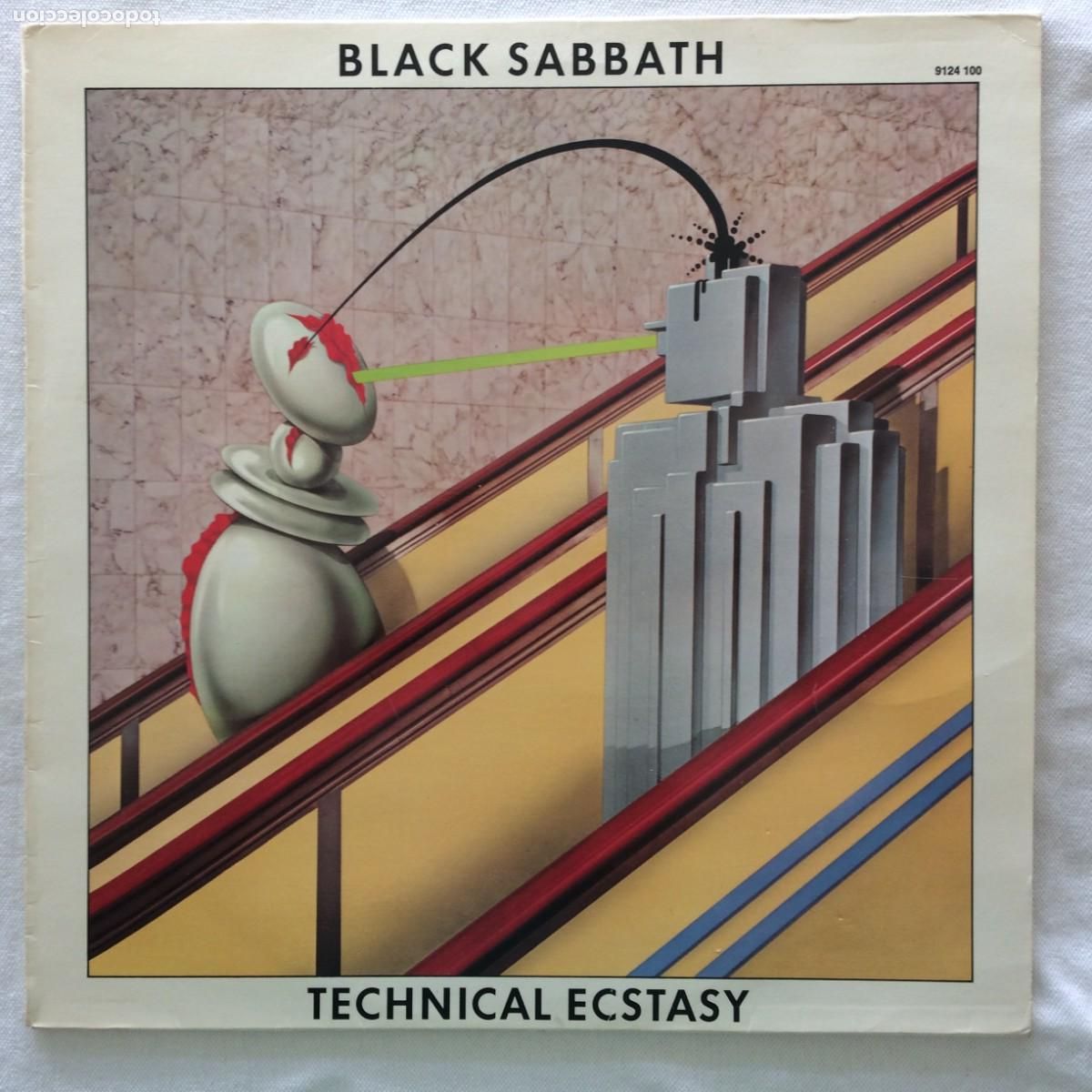 Discos de vinilo: Black Sabbath &lrm;&ndash; Technical Ecstasy Escandinavia 1976 Vertigo* - Foto 1