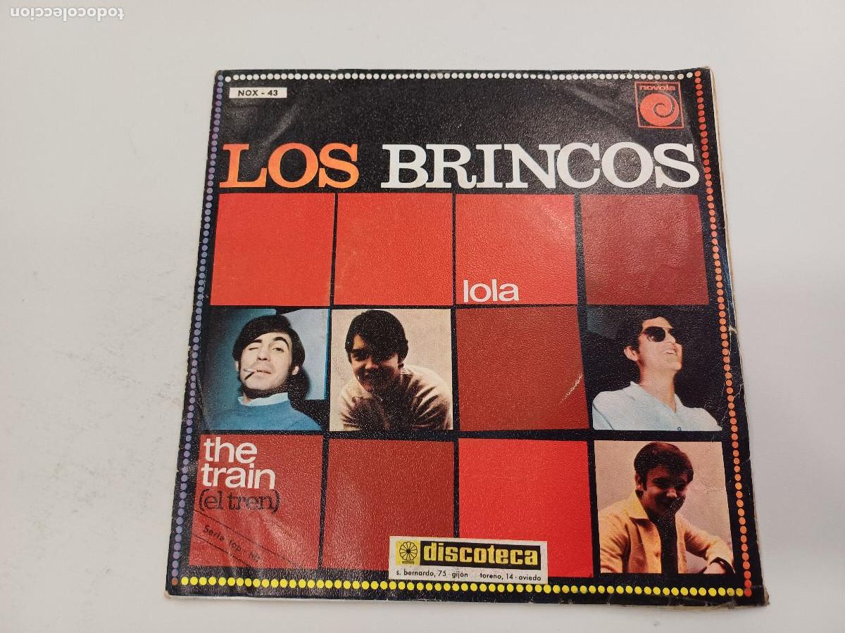 Discos de vinilo: LOS BRINCOS/LOLA/SINGLE. - Foto 1