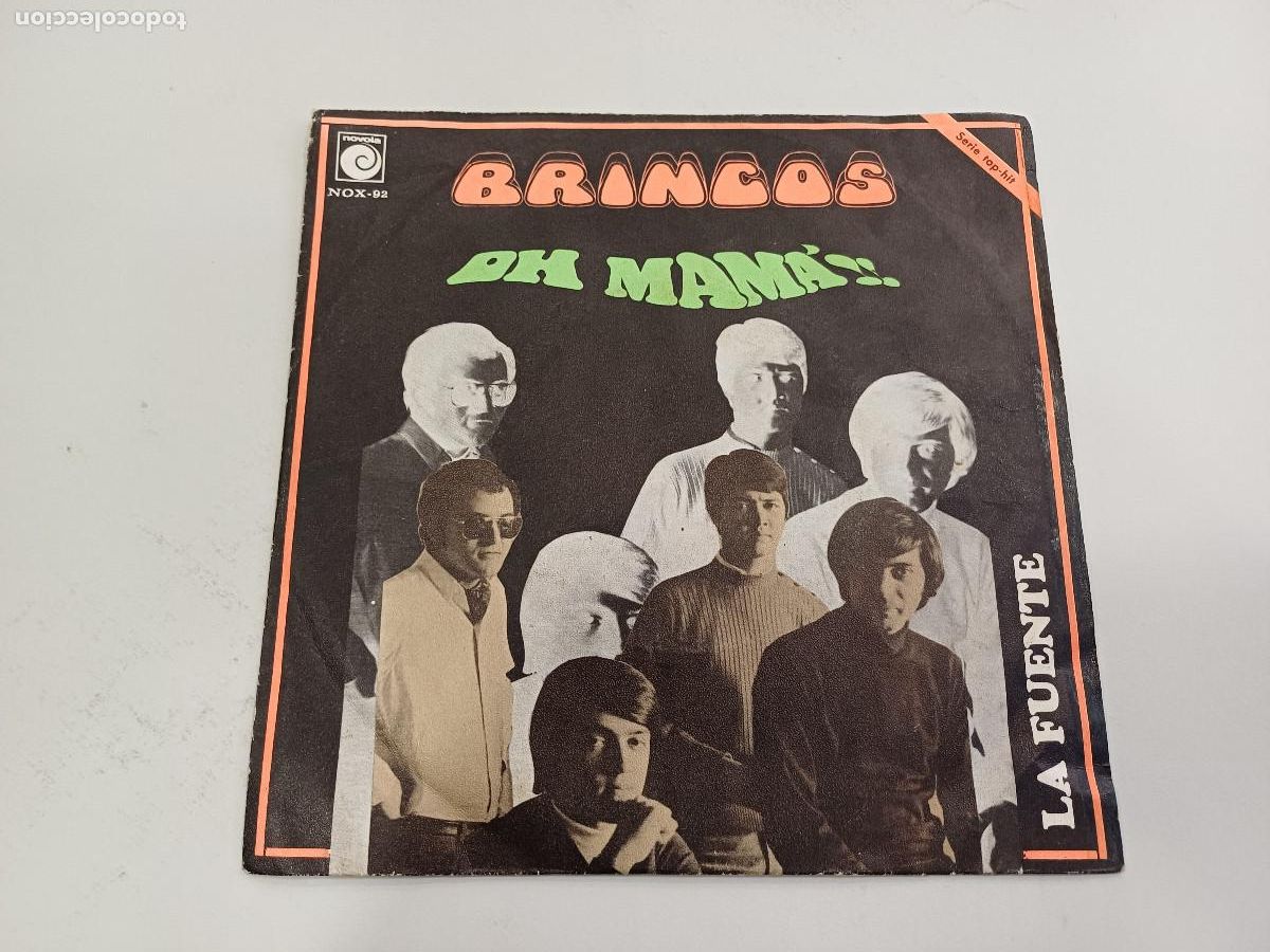 Discos de vinilo: LOS BRINCOS/OH MAMA/SINGLE. - Foto 1