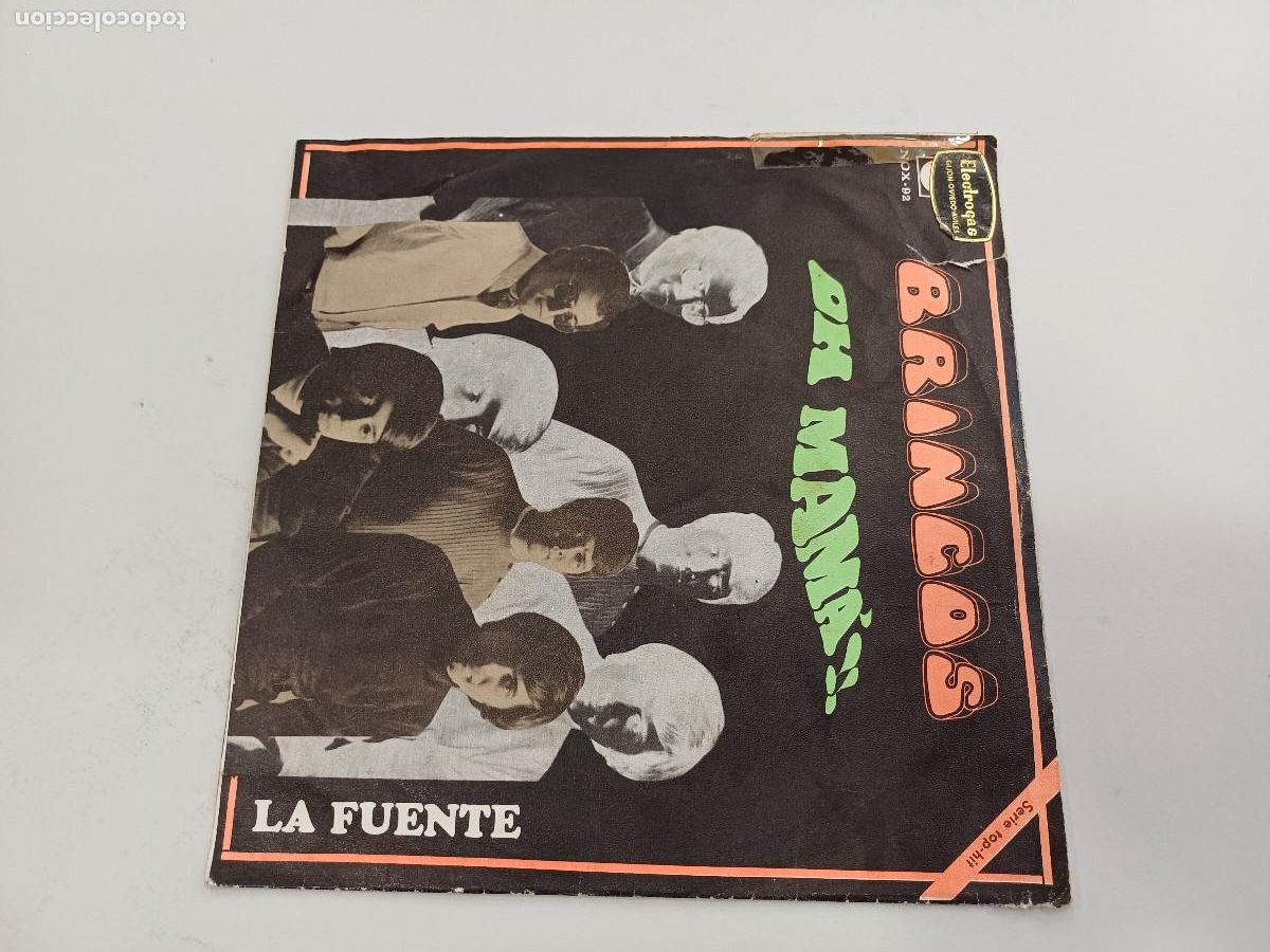 Discos de vinilo: LOS BRINCOS/OH MAMA/SINGLE. - Foto 3