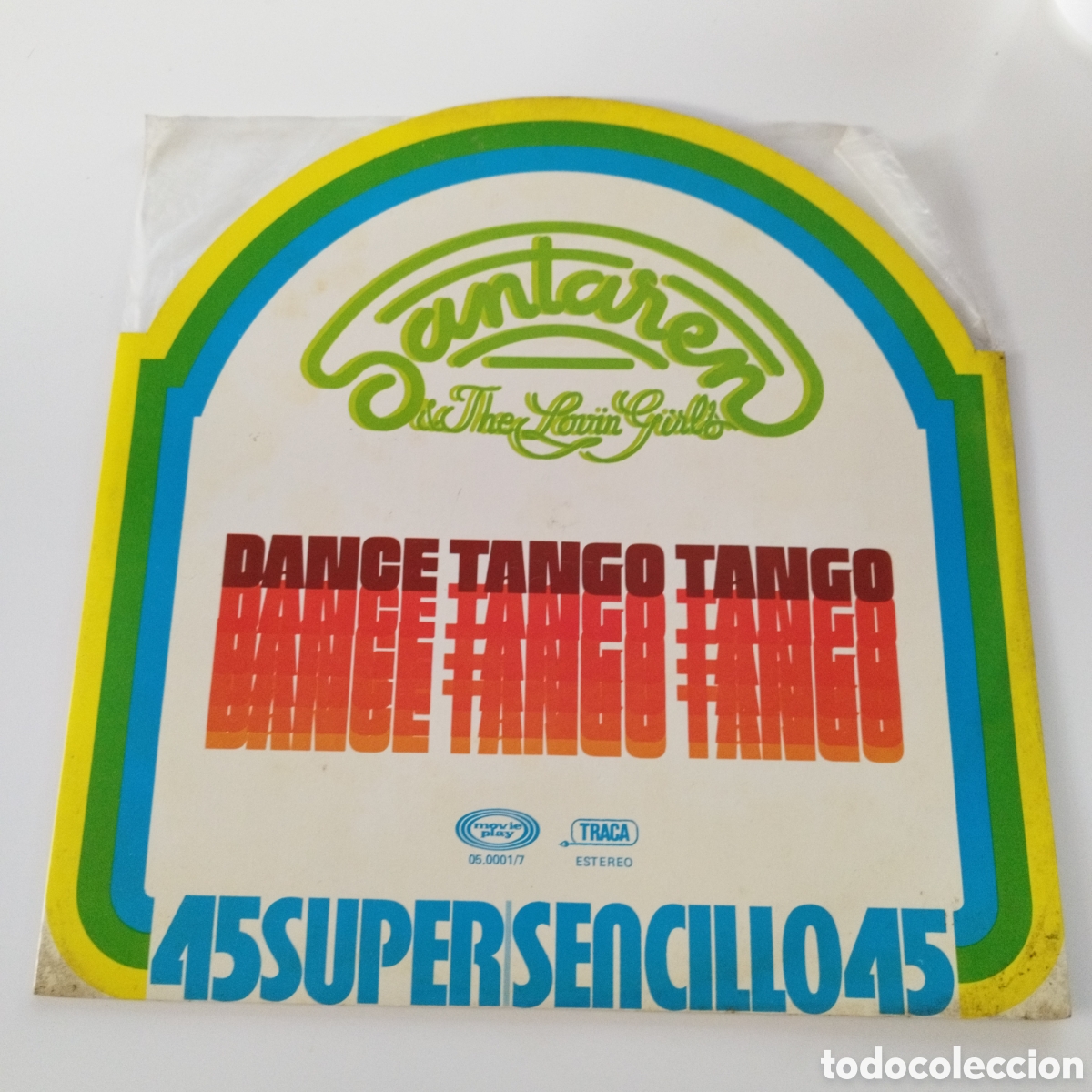 Discos de vinil: VINILO MAXI SINGLE / SANTAREN & THE LOVIN GIRLS / DANCE TANGO TANGO