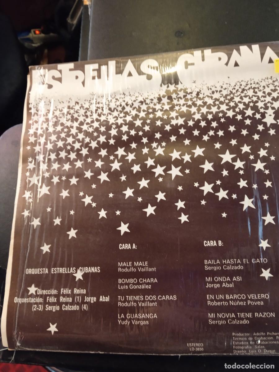 Discos de vinilo: ORQUESTA ESTRELLAS CUBANAS- LP. - Foto 2
