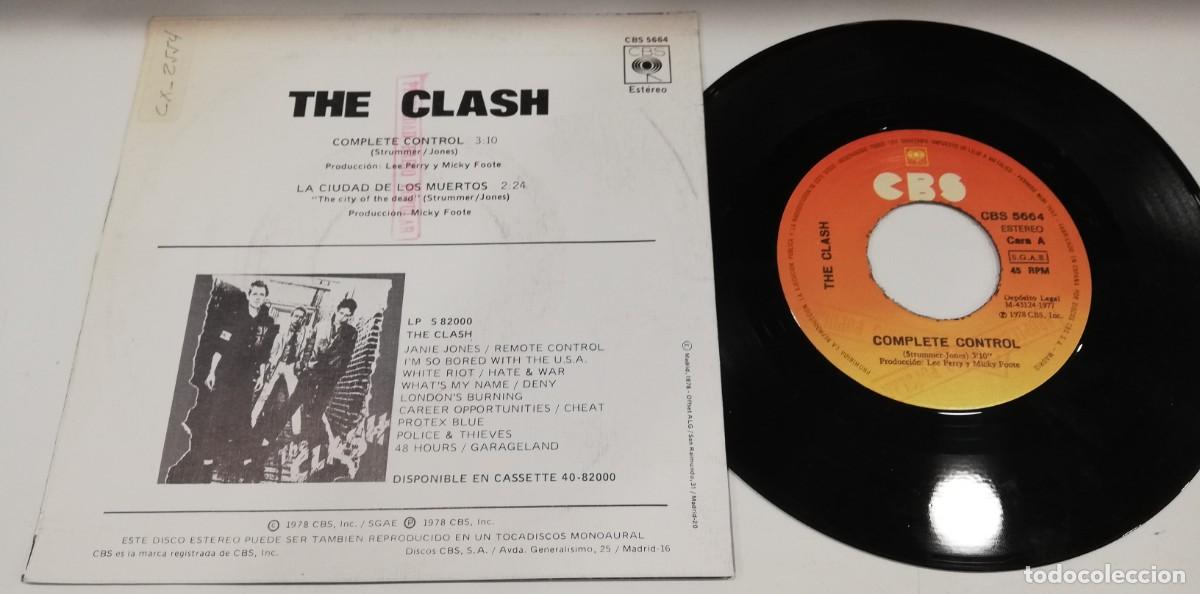 Discos de vinilo: MOST-The Clash - Complete Control (7&rdquo;, Single, RE) - Foto 2