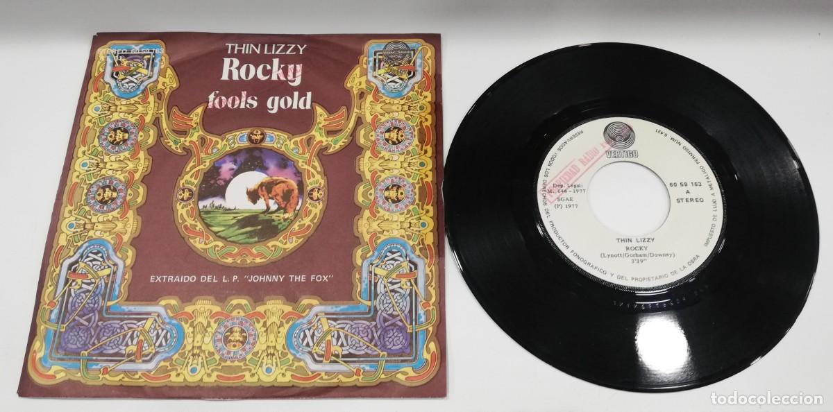 Discos de vinilo: MOST-Thin Lizzy - Rocky (7&rdquo;, Single) - Foto 1