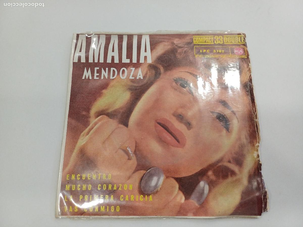 Discos de vinilo: AMALIA MENDOZA/ENCUENTRO/SINGLE. - Foto 1