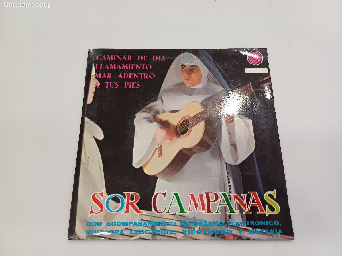 Discos de vinilo: SOR CAMPANAS/CAMINAR DE DIA/SINGLE. - Foto 1