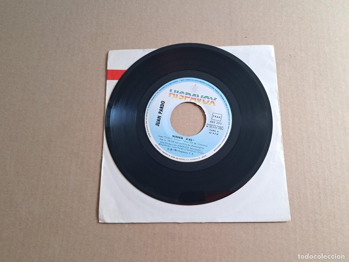 Discos de vinilo: JUAN PARDO - NINNA SINGLE 1984 SIN CUBIERTA - Foto 1