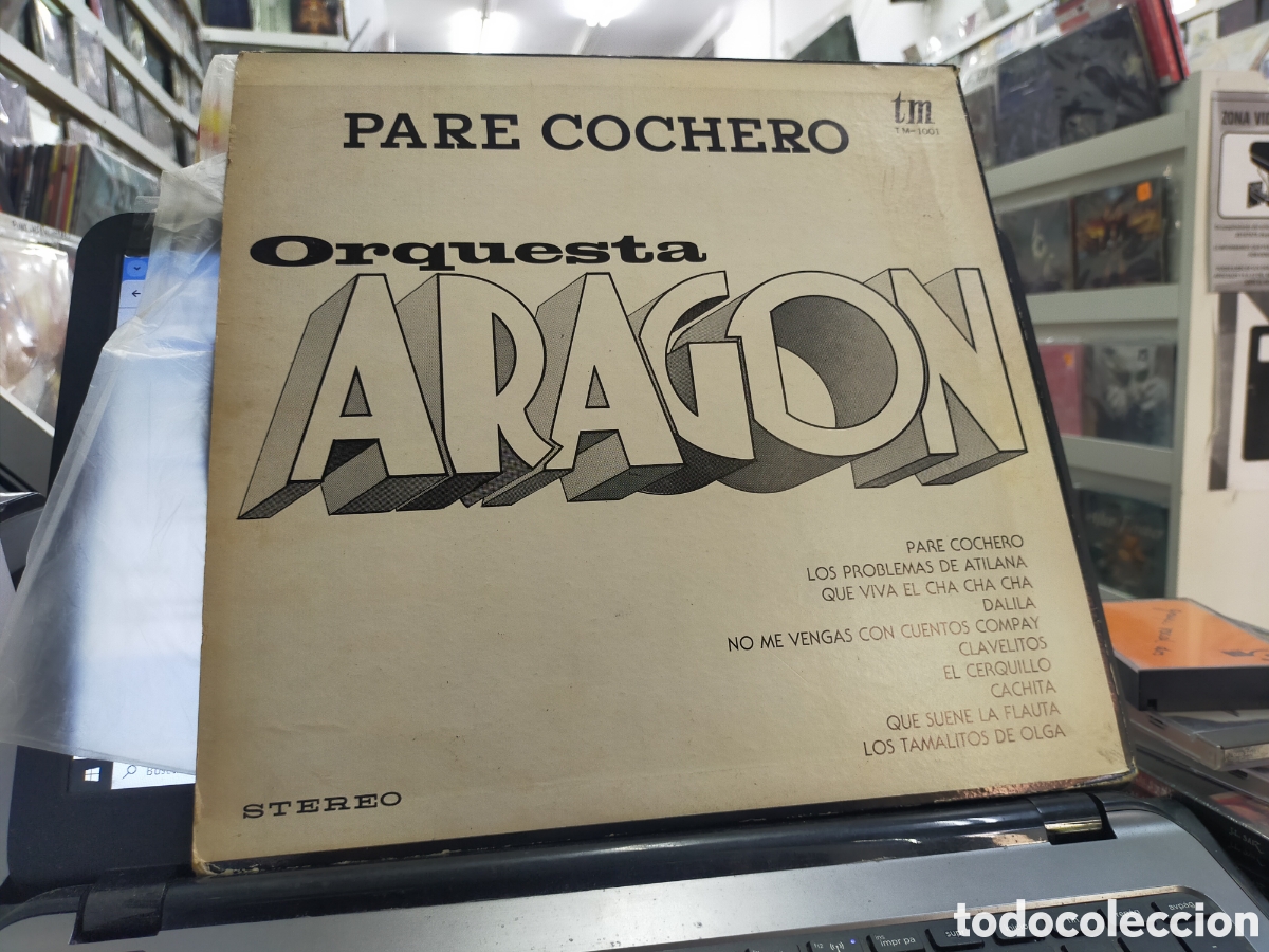 Discos de vinilo: Orquesta Arag&oacute;n lp pare cochero - Foto 2