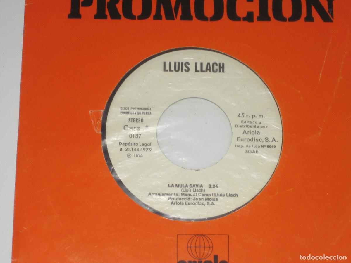 Discos de vinilo: DISCOFERTA - EP/SINGLE - LLUIS LLACH - PROMO - Foto 1