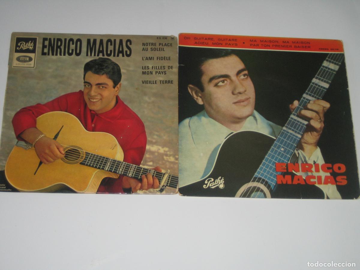 Discos de vinilo: DISCOFERTA - EP/SINGLE - ENRICO MACIAS - LOTE DE 2 - Foto 1
