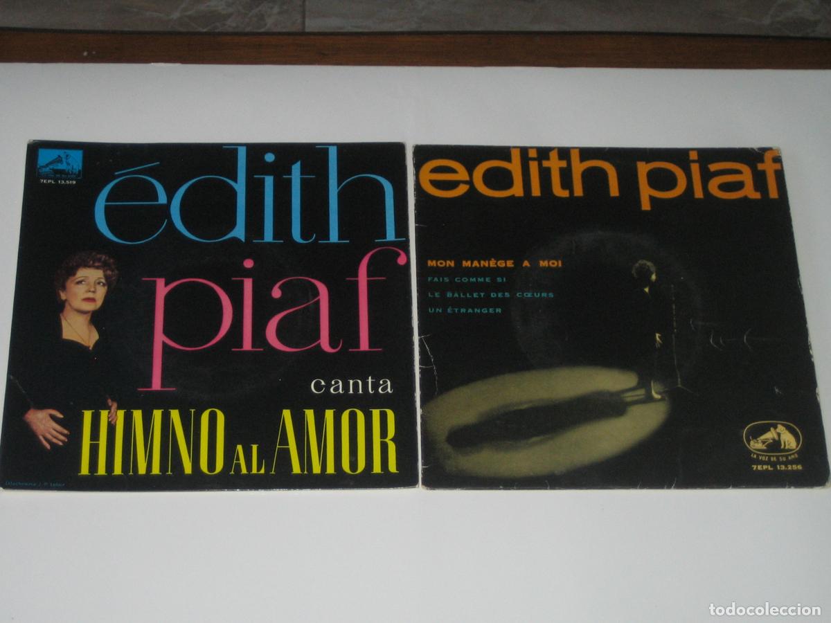 Discos de vinilo: DISCOFERTA - EP/SINGLE - EDITH PIAF - LOTE DE 2 - Foto 1