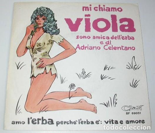 Discos de vinilo: Adriano Celentano 45T Viola - Foto 1