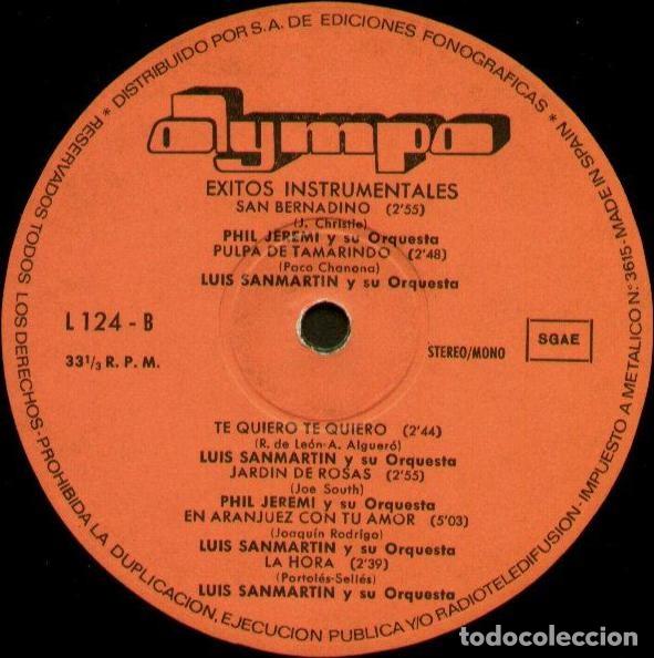 Discos de vinilo: &Eacute;xitos Instrumentales - Varios (LP Vinilo Orquestas) - Foto 3