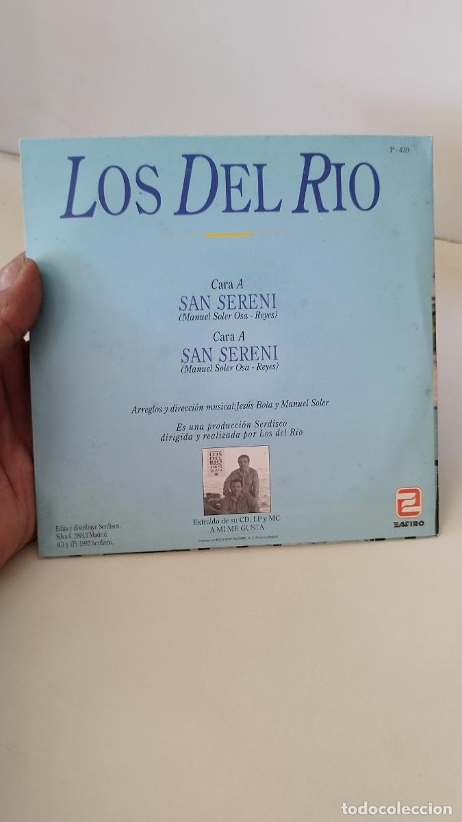 Discos de vinilo: LOS DEL RIO - SAN SERENI. Single 7&rdquo;. - Foto 2