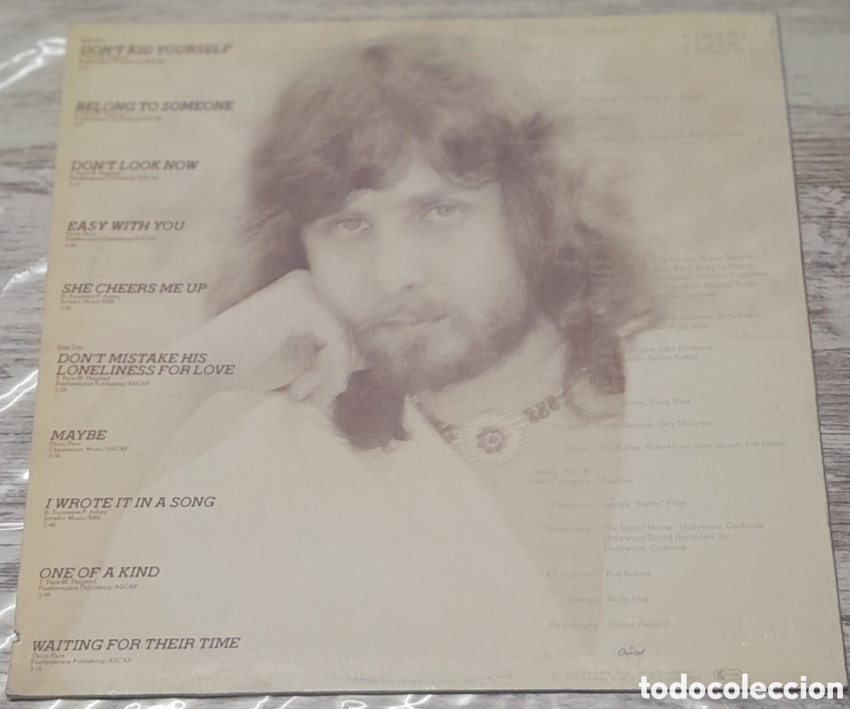 Discos de vinilo: THOM PACE - MAYBE - EMI GERMANY - Foto 2