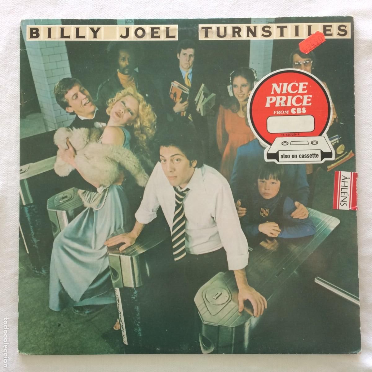 Discos de vinilo: Billy Joel &lrm;&ndash; Turnstiles Holanda 1982 CBS - Foto 1