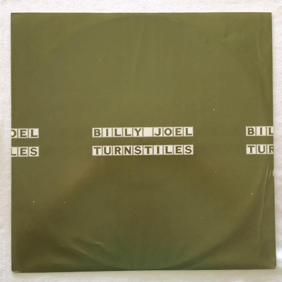 Discos de vinilo: Billy Joel &lrm;&ndash; Turnstiles Holanda 1982 CBS - Foto 3