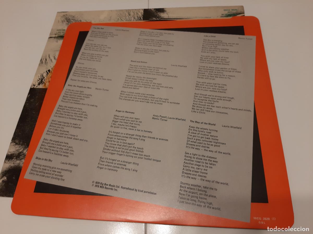 Discos de vinilo: WISHBONE ASH -NO SMOKE WITHOUT FIRE- (1978) LP DISCO VINILO - Foto 7