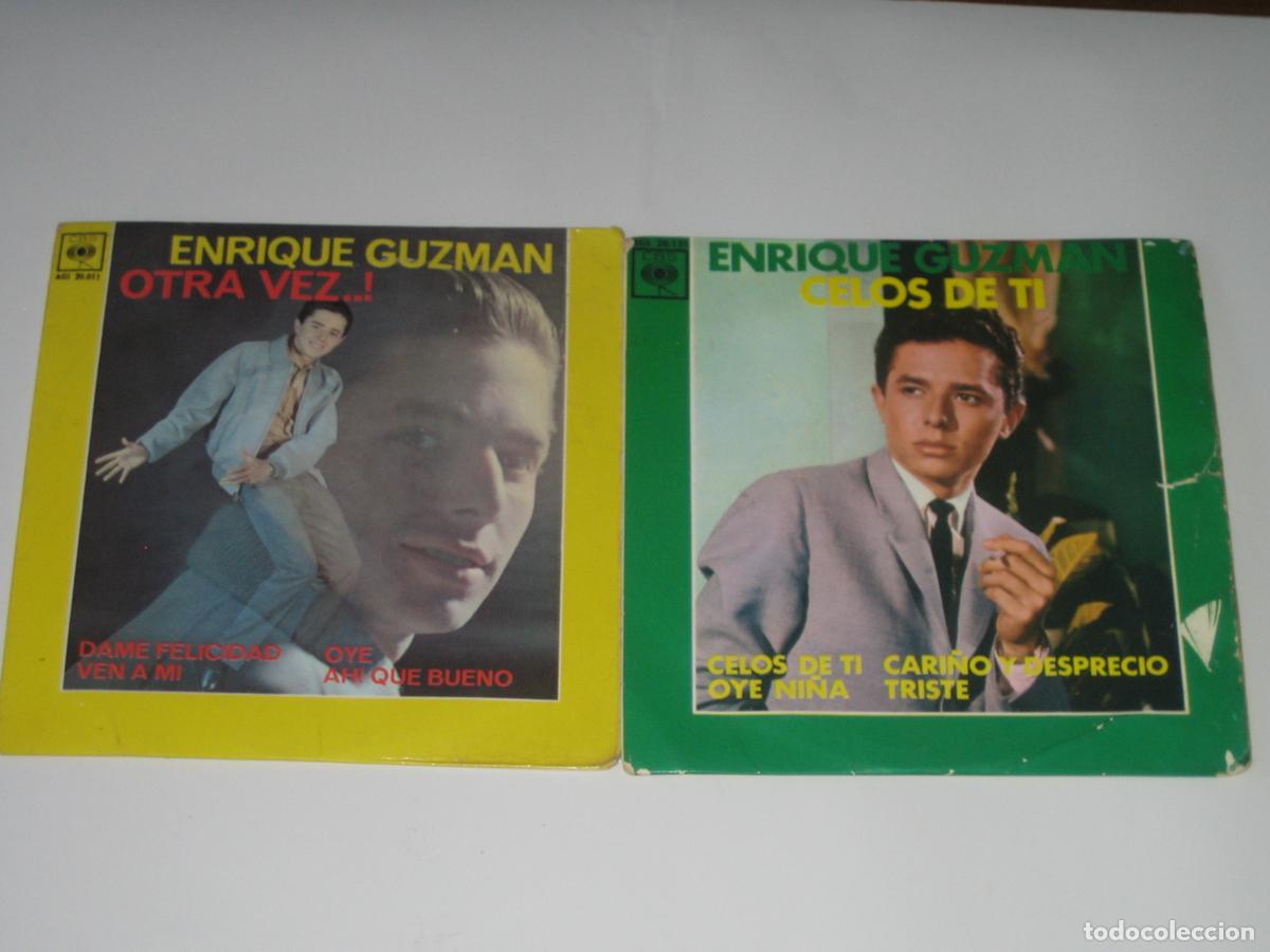 Discos de vinilo: DISCOFERTA - EP/SINGLE - ENRIQUE GUZMAN - LOTE DE DOS - Foto 1