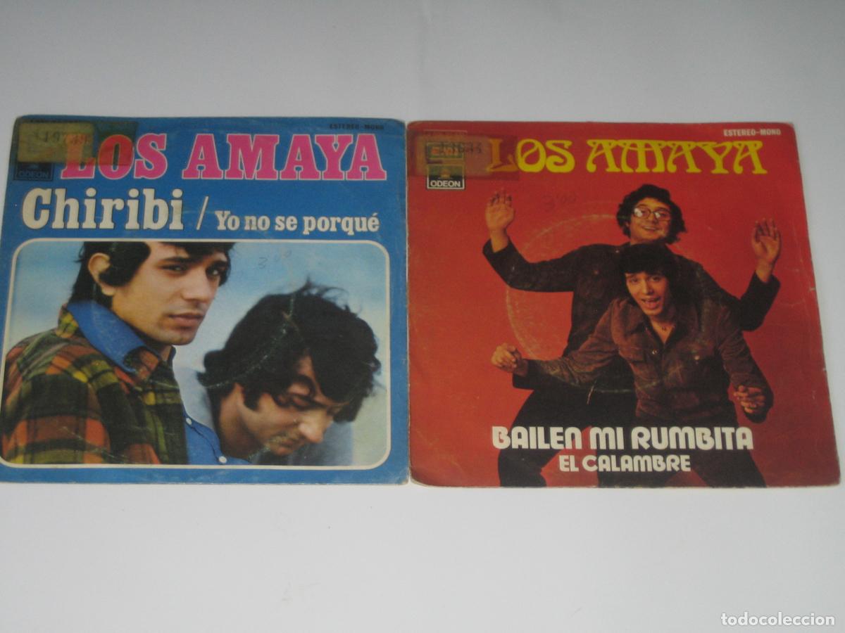 Discos de vinilo: DISCOFERTA - EP/SINGLE - LOS AMAYA - LOTE DE DOS - Foto 1