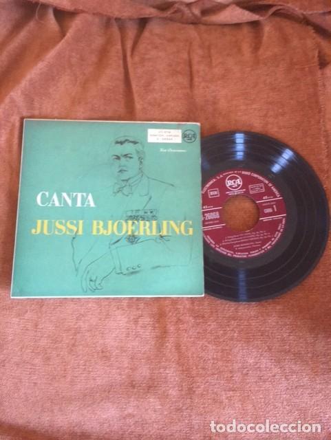 Discos de vinilo: Canta JUSSI BJOERLING - Foto 1