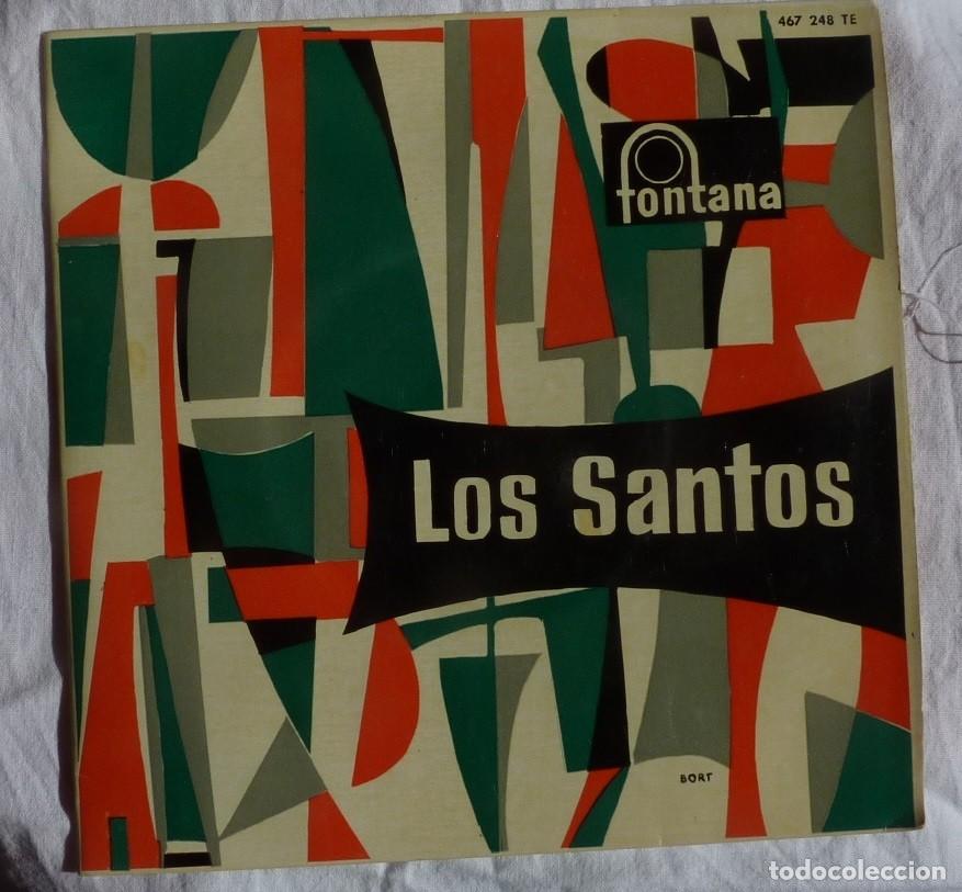 Discos de vinilo: LOS SANTOS // OCEANO+3 // 1961 // EP - Foto 1