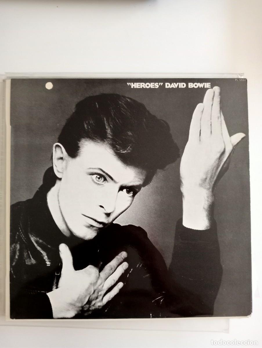 Discos de vinilo: David Bowie - &rdquo;Heroes&rdquo; (LP, Album) 1977 insert - Foto 1