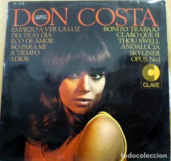 Discos de vinilo: Don Costa su Coro y Orquesta - Clave (LP Vinilo) - Foto 2