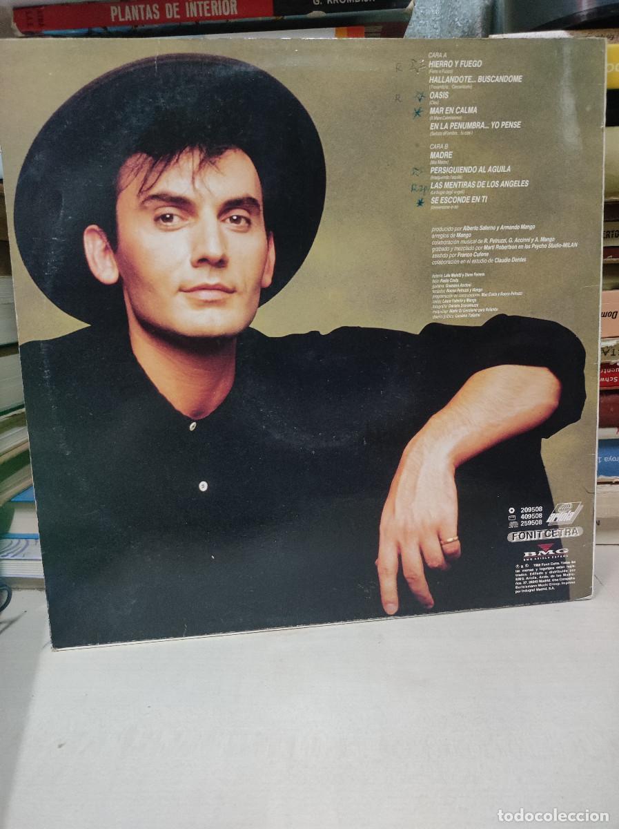 Discos de vinilo: Mango &ndash; Hierro Y Fuego - Foto 2