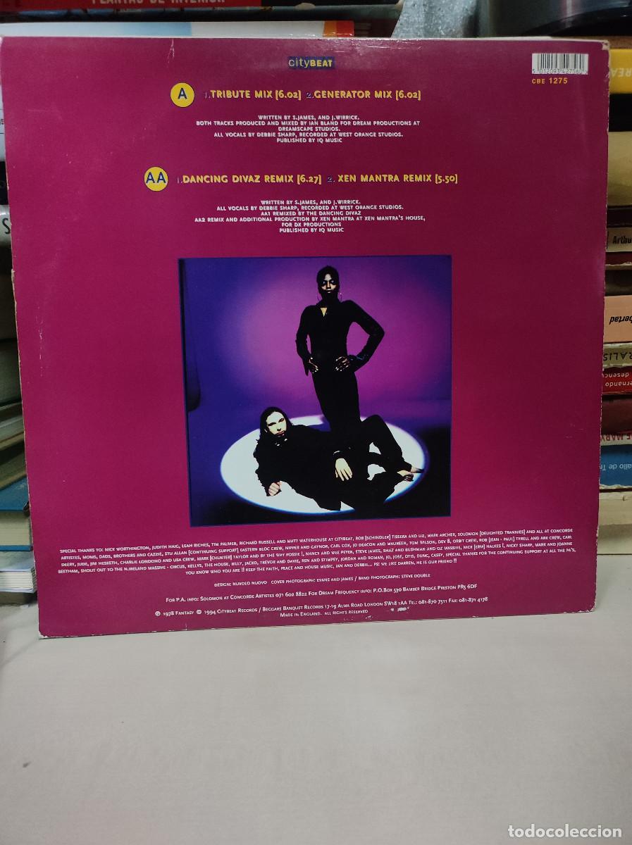Discos de vinilo: Dream Frequency &ndash; You Make Me Feel Mighty Real - Foto 2