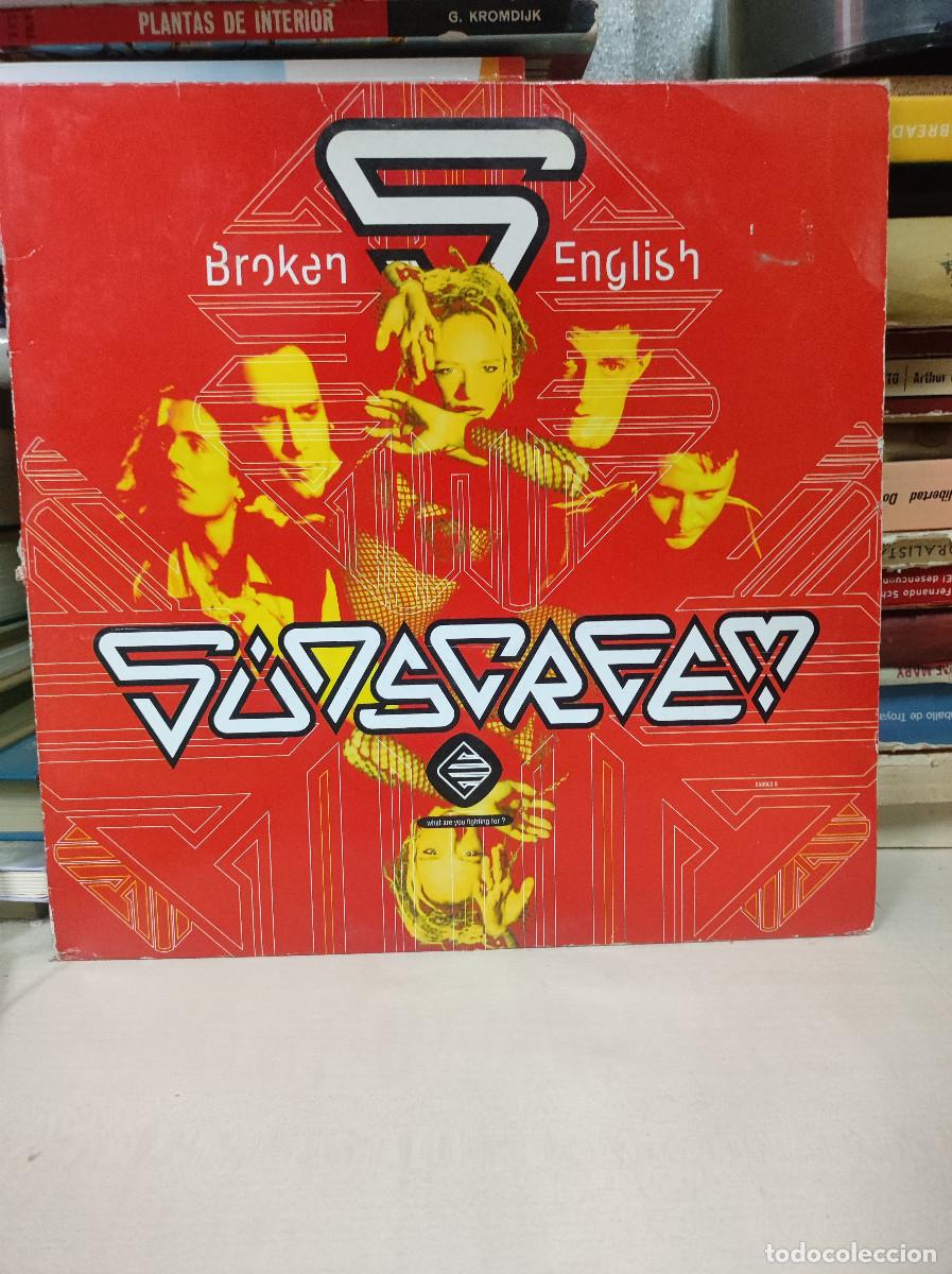 Discos de vinilo: Sunscreem &ndash; Broken English - Foto 1