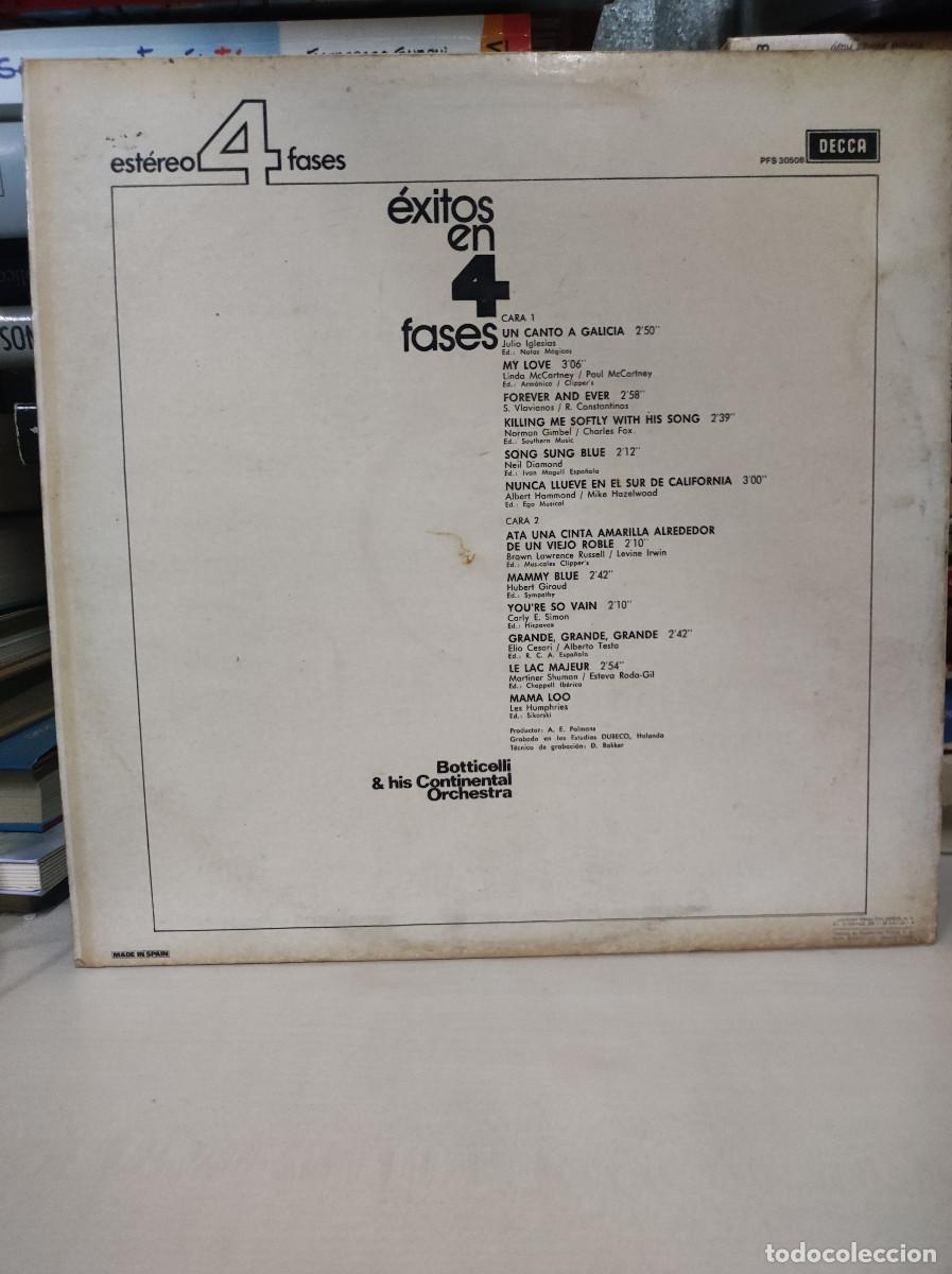 Discos de vinilo: Botticelli And His Orchestra &ndash; &Eacute;xitos En 4 Fases - Foto 2