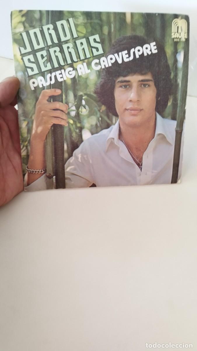 Discos de vinilo: Jordi Serras &ndash; Passeig Al Capvespre. Single 7&rdquo;. - Foto 1