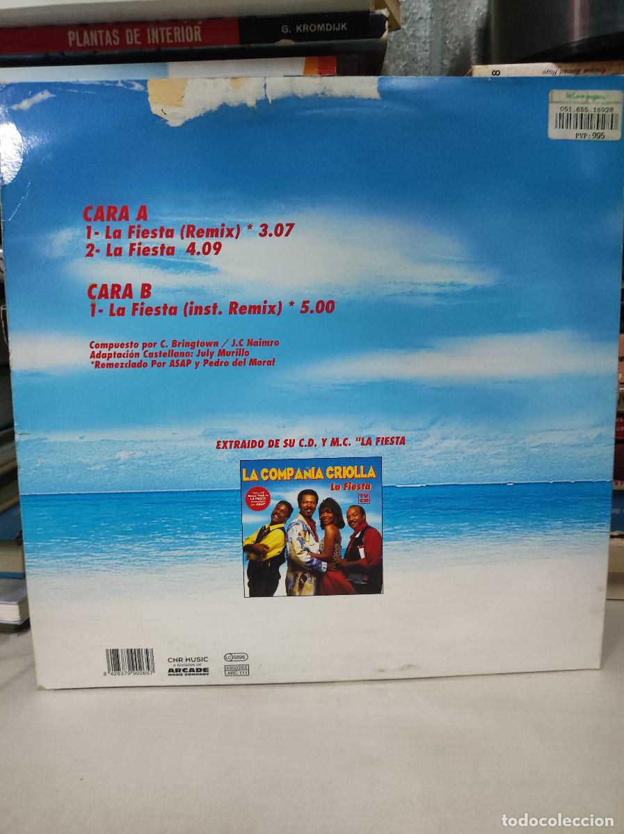 Discos de vinilo: La Compa&ntilde;ia Criolla &ndash; La Fiesta - Foto 2