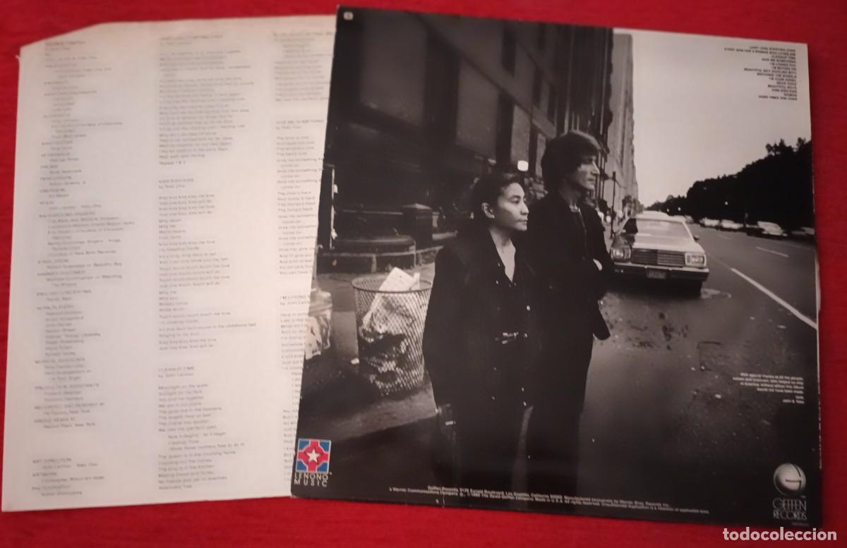 Discos de vinilo: JOHN LENNON - DOUBLE FANTASY - LP - Foto 2