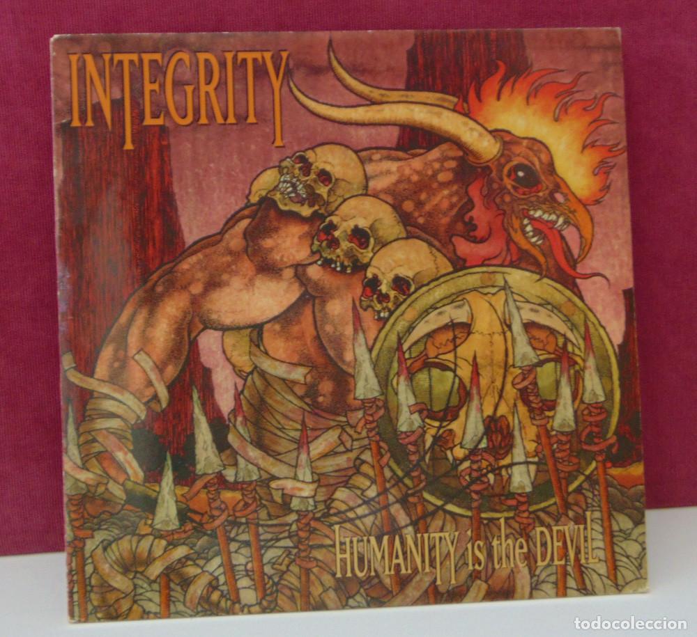 Discos de vinilo: Integrity &ndash; Humanity Is The Devil - MINI LP 10 USA 1996 - Foto 1