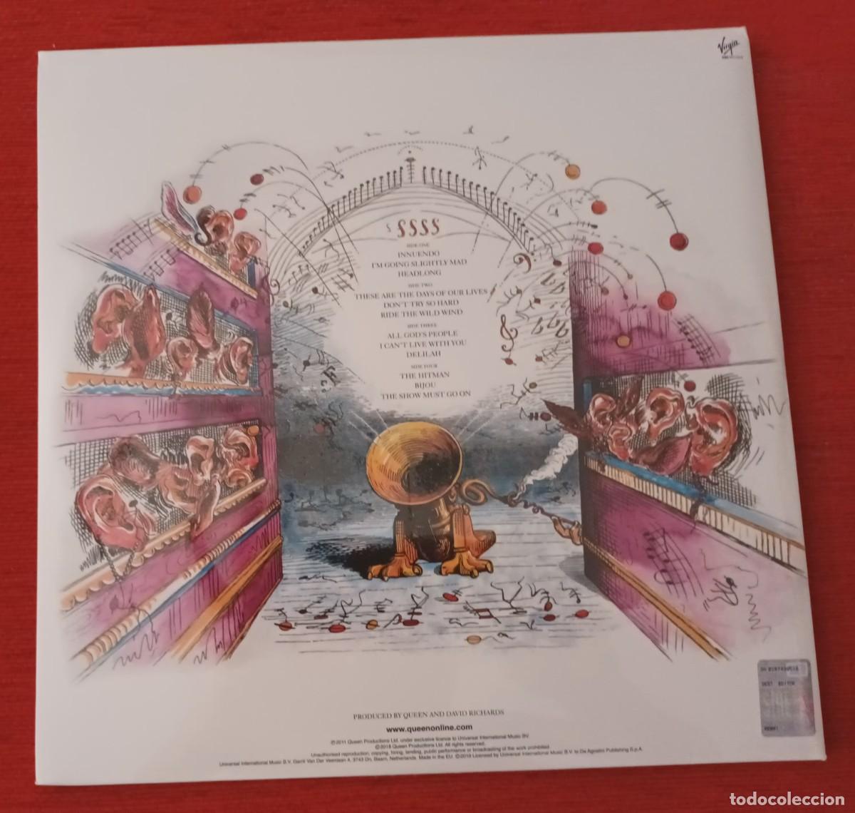 Discos de vinilo: QUEEN - INNUENDO - 2 LPS - Foto 2