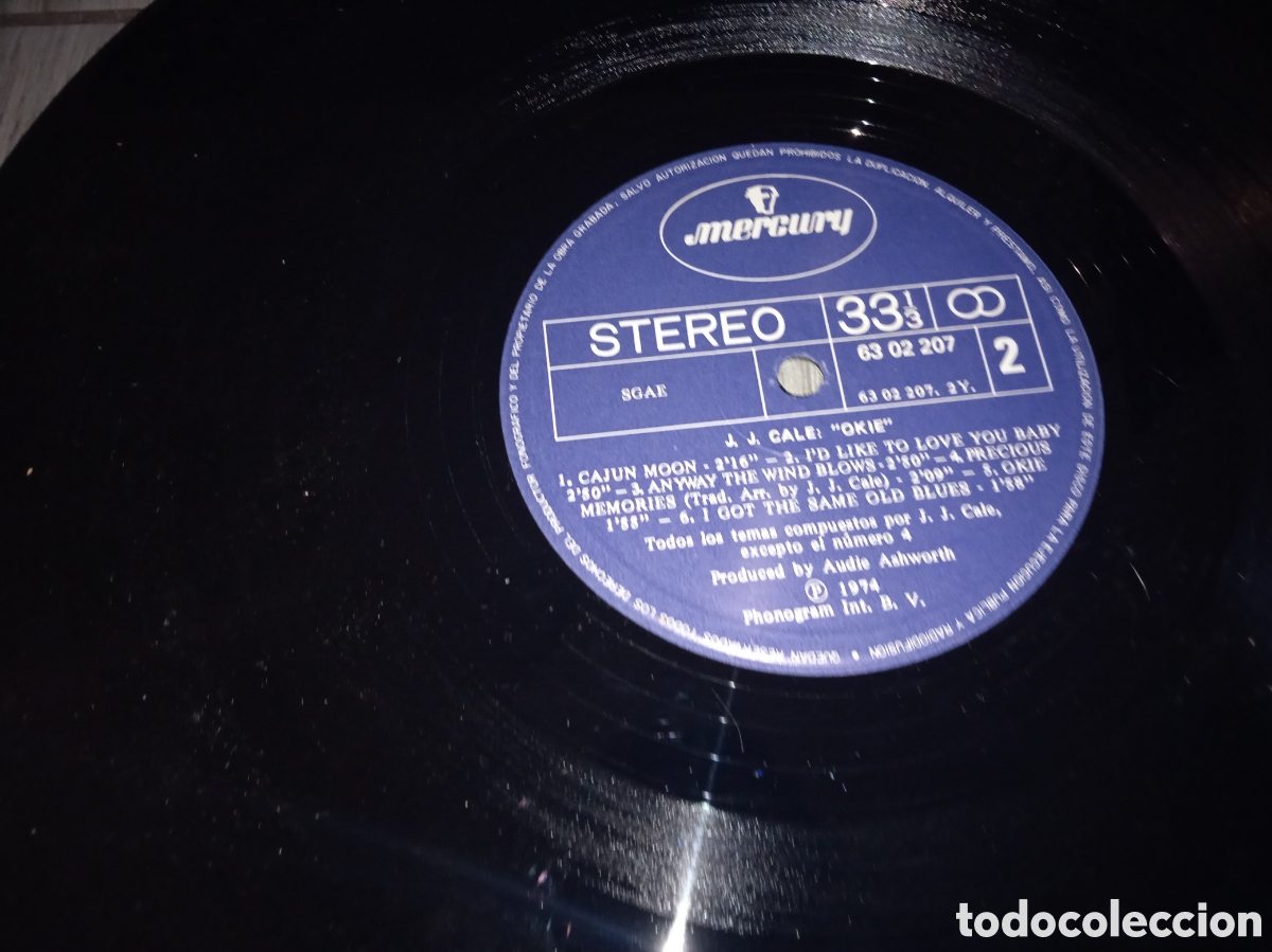 Discos de vinilo: JJ CALE - OKIE - SPAIN - PHILIPS + L - - Foto 3