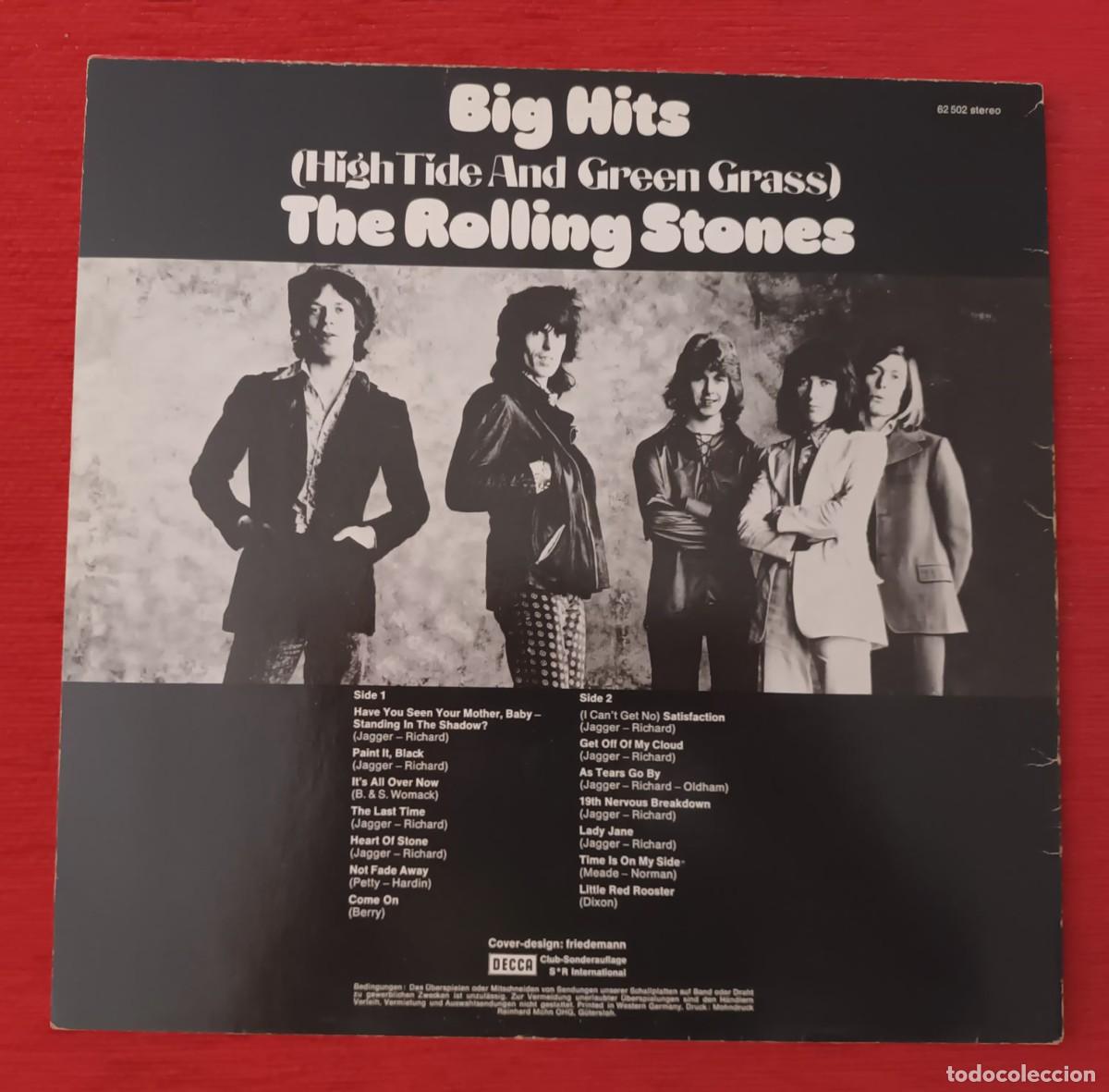 Discos de vinilo: ROLLING STONES - BIG HITS - LP - Foto 2