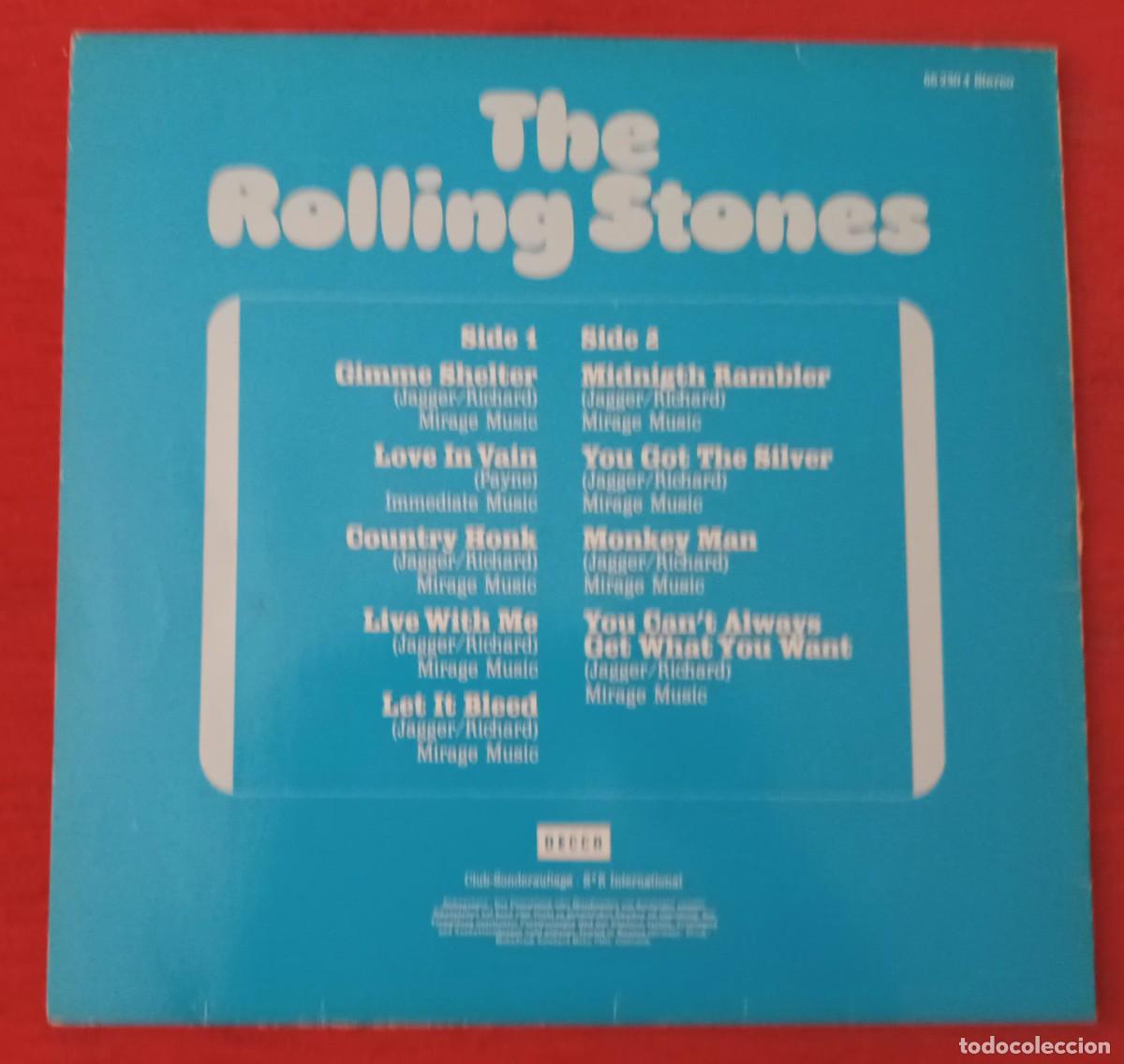 Discos de vinilo: ROLLING STONES - BIG HITS VOLUME 3 - Foto 2