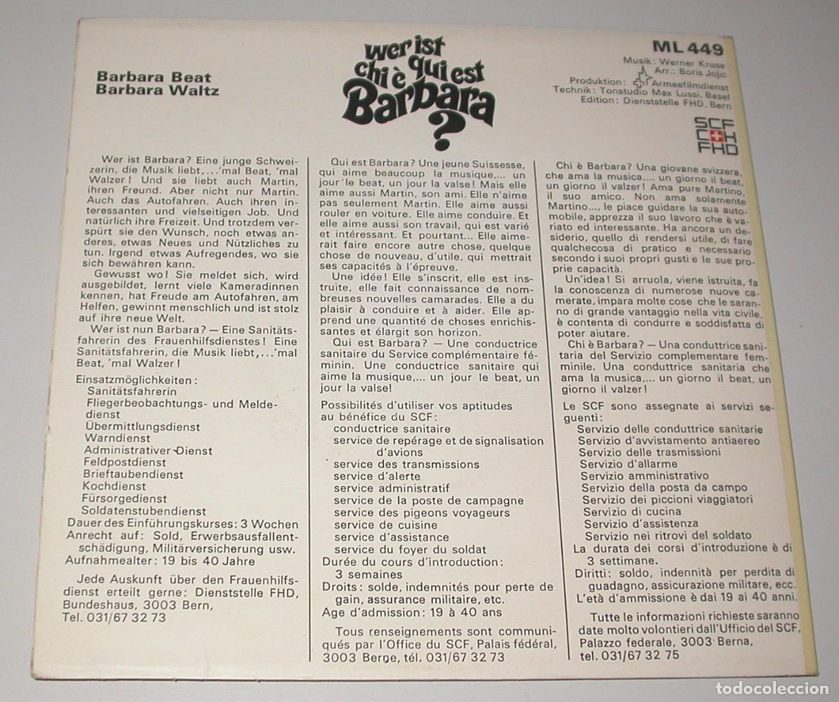 Discos de vinilo: Werner Kruse &lrm;&ndash; Wer Ist Chi È Qui Est Barbara? - Foto 2