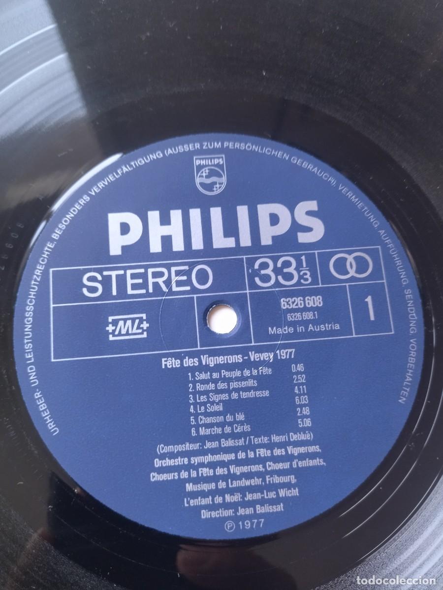 Discos de vinilo: F&ecirc;te Des Vignerons Vevey 1977 - Foto 7