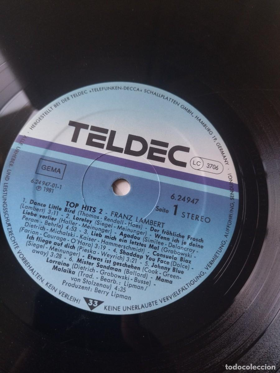 Discos de vinilo: Franz Lambert &ndash; Top-Hits 2, 1981 - Foto 6