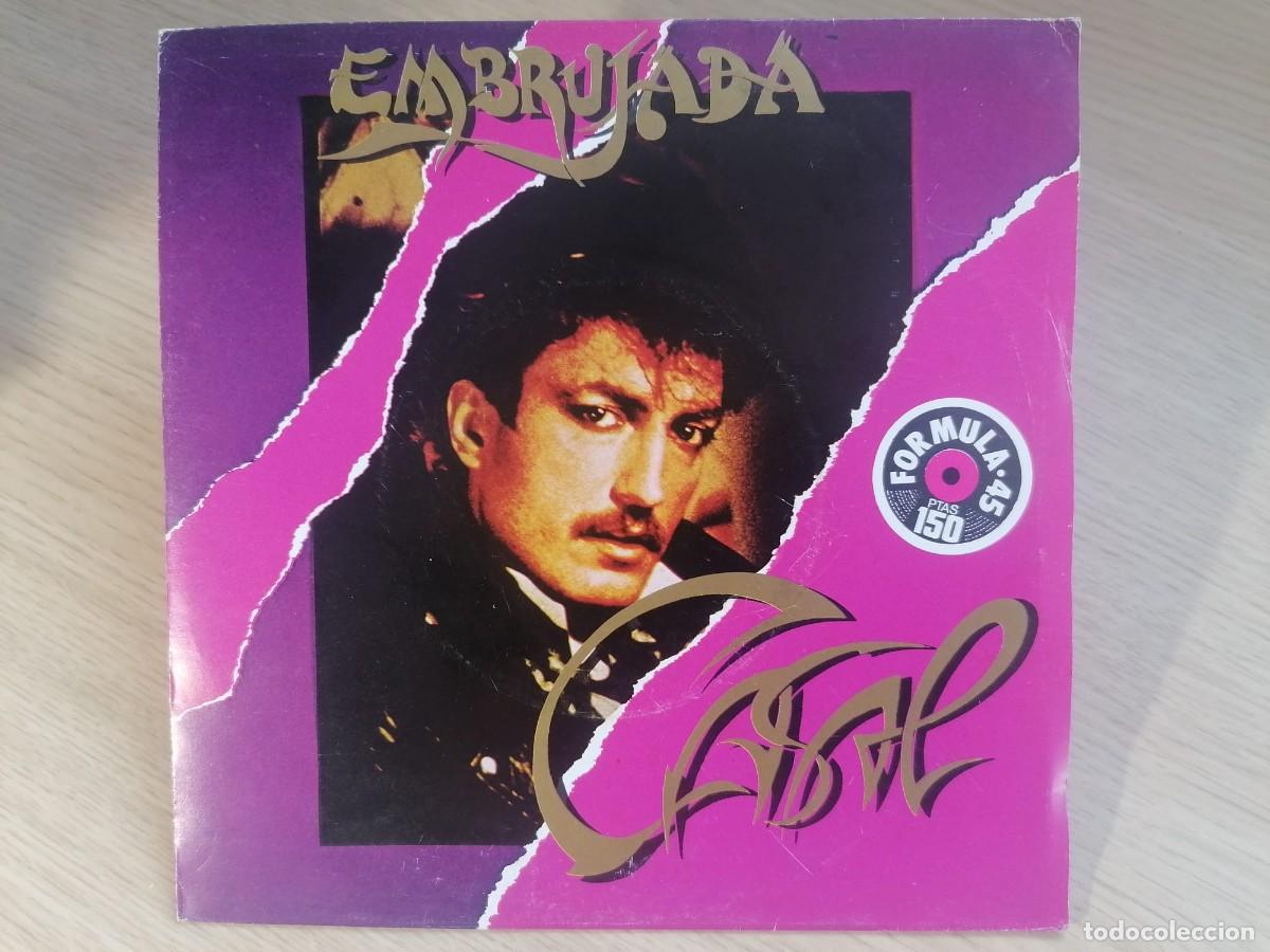 Discos de vinilo: single Casal &lrm;&ndash; Embrujada promocional - Foto 1