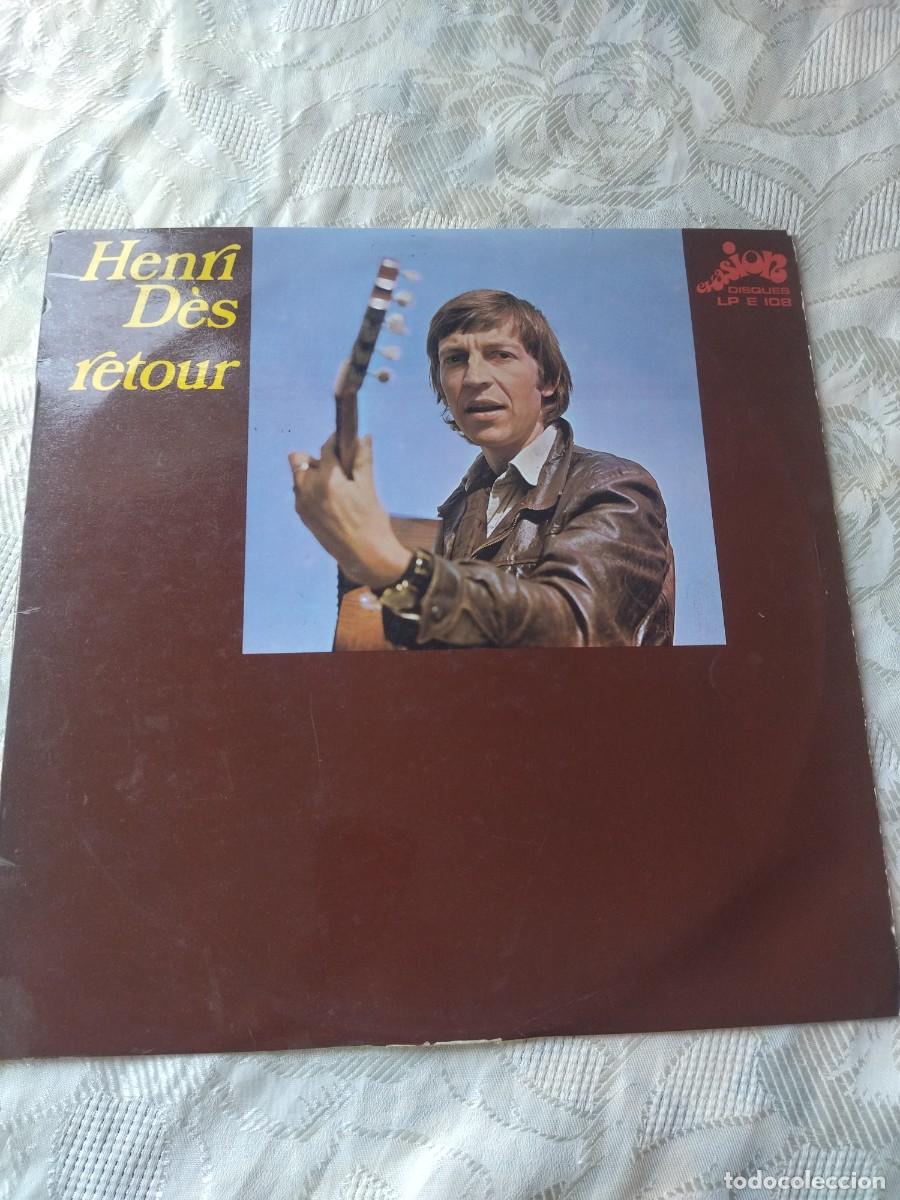 Discos de vinilo: Henri D&egrave;s &ndash; Retour, 1970 - Foto 1