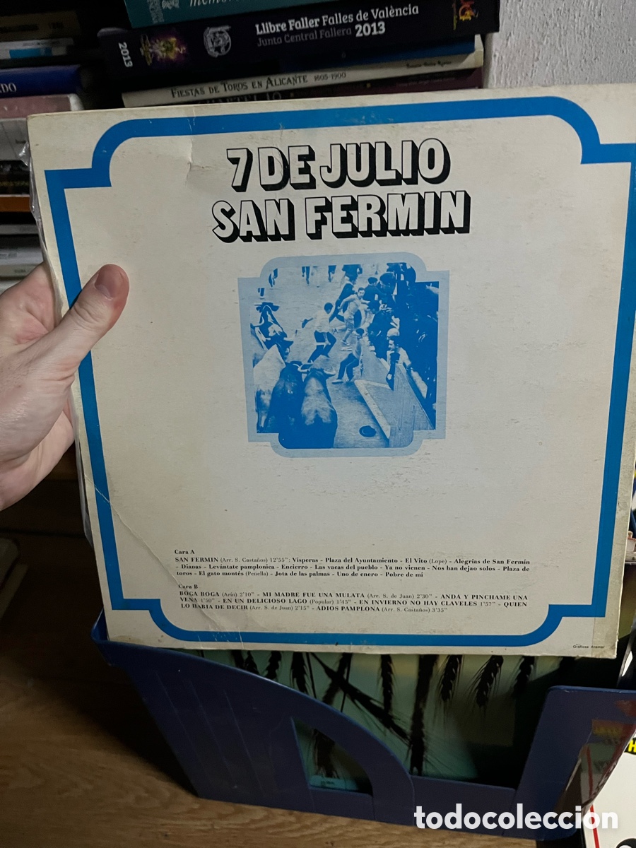 Discos de vinilo: Blas29A disco vinilo 7 julio san fermin - Foto 1