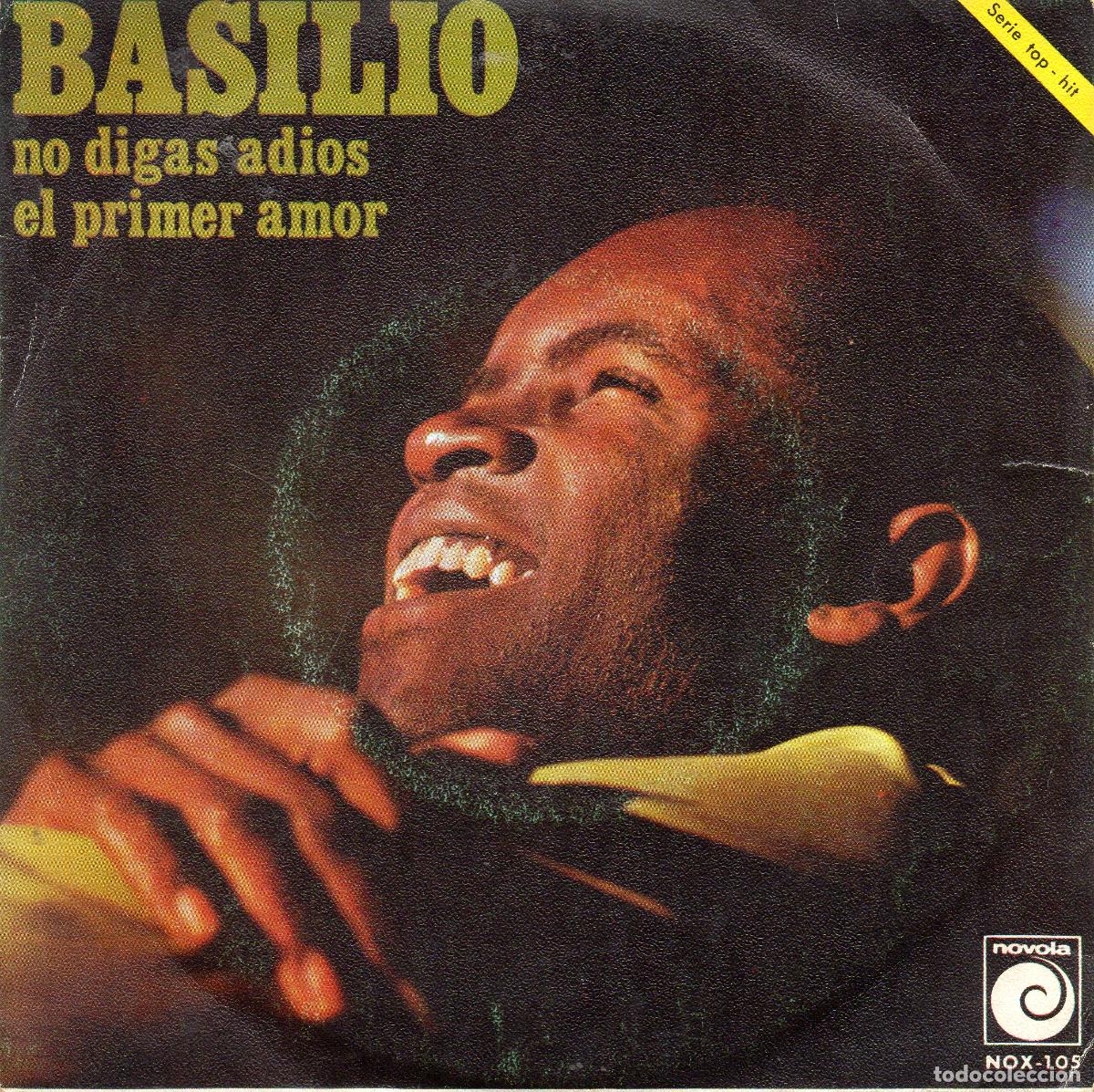 Discos de vinilo: BASILIO - NO DIGAS ADIOS - 1969 - Foto 1