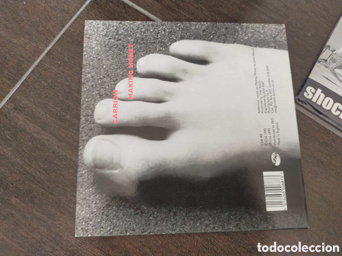 Discos de vinilo: The bardots single Carrion u.k. 1995 - Foto 2